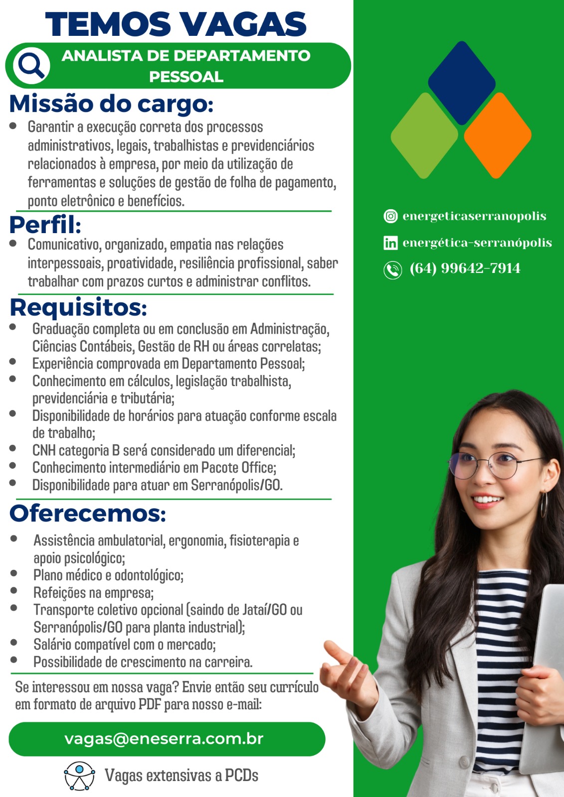 Temos Vagas